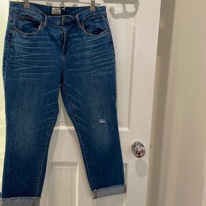 NWT Jcrew skin broken in boyfriend. Size 30.